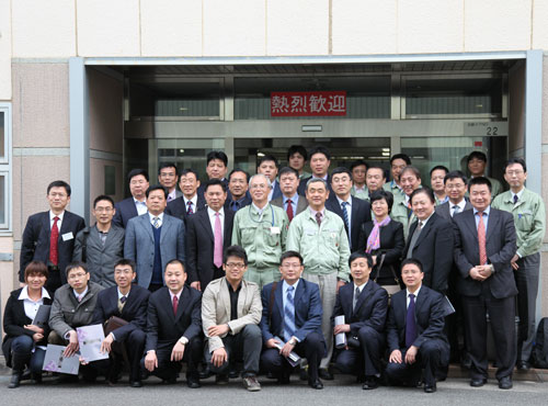 夏成銳總經(jīng)理與閥門協(xié)會一同赴日本考察 